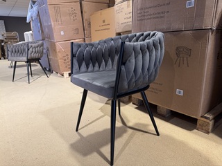 Set van 6 eetkamerstoelen Home bound by KY, Cleo, taupe